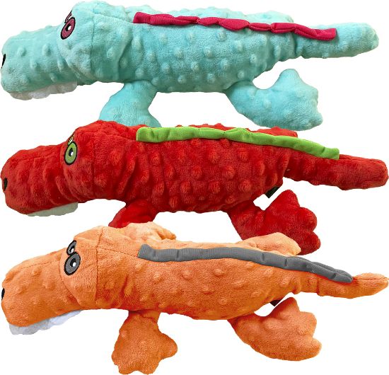 Picture of Crazy Crocodile Plush Dog Toy