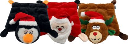 Picture of Xmas Super Soft and Multi Squeaker Dog Toy